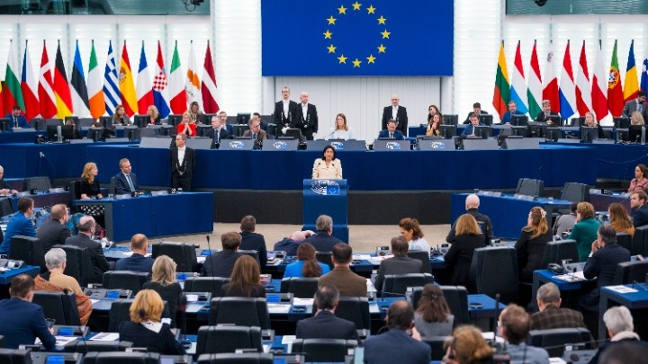 Τη «βραδύτητα» της Ευρώπης επικρίνει η Πρόεδρος της Γεωργίας, Σαλομέ Ζουραμπισβίλι, ενώπιον του ΕΚ